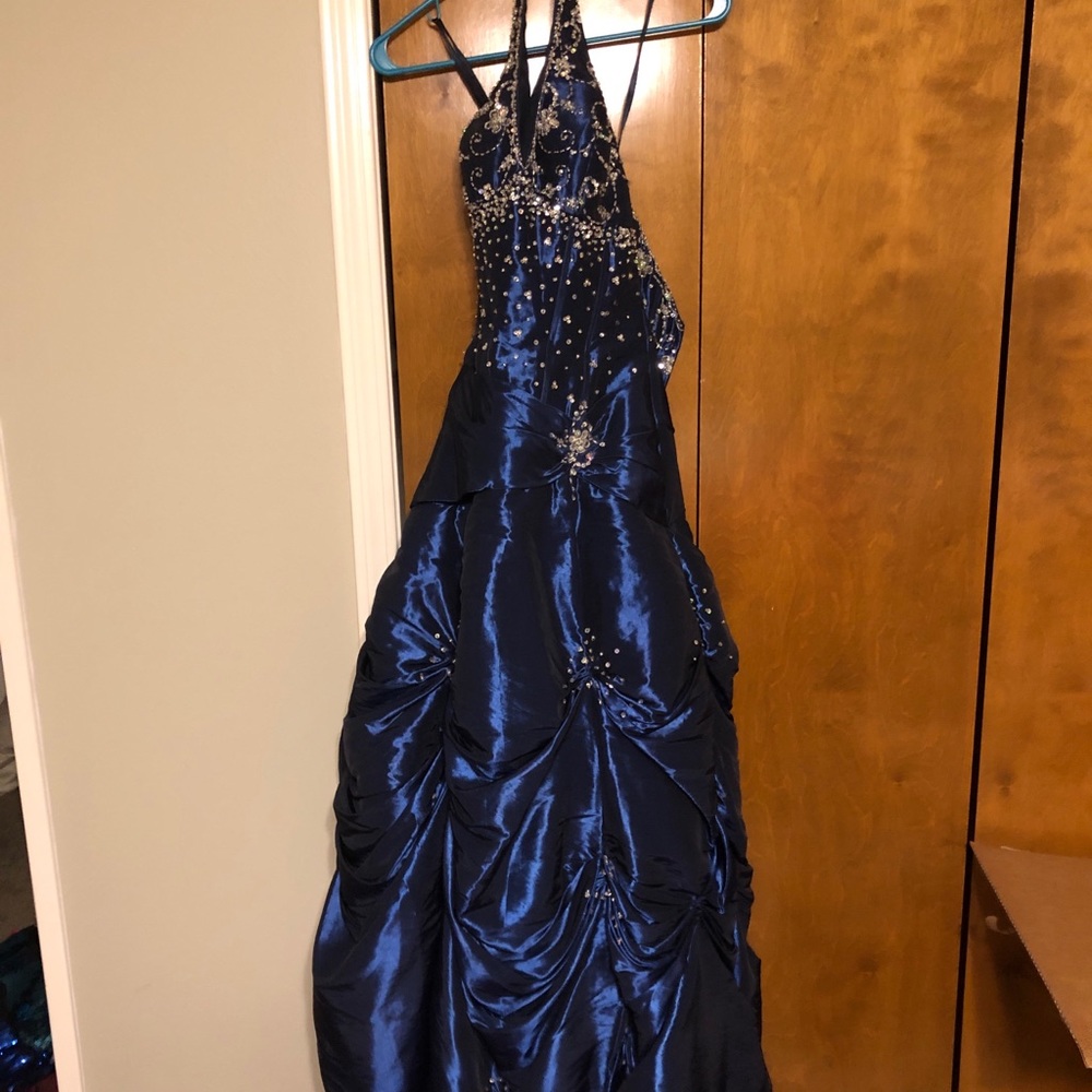 Formal floor length prom dress